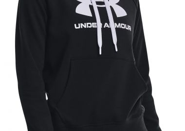 Μπλούζα Μακρυμάνικη Under Armour Rival Fleece Logo Hoodie 1356318-001 Γυναικείο - Under Armour - 