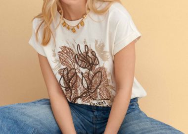 Μπλούζα με ανάγλυφο σχέδιο - 5206179086080 -  - 