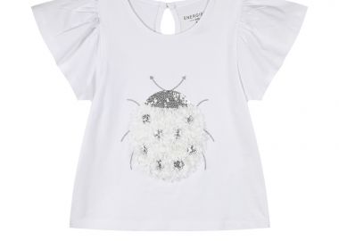 Μπλούζα με κέντημα για κορίτσι - Εκρού 15-225338-5 - 15-225338-5-1-y-2-ekroy - energiers - 