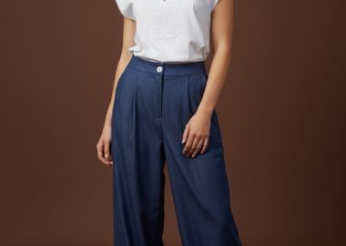 Μπλούζα Με Κέντημα Και Lazer Cut DEJAVU -  - 