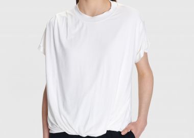 Μπλούζα με κόμπο μπροστά - 5206634959539 -  - 