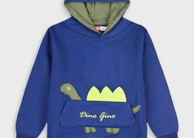 Μπλούζα με κουκούλα - Μπλε 12-125116-5 - energiers - 