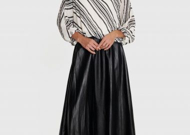 Μπλούζα με ριγέ print - 5206634984258 -  - 