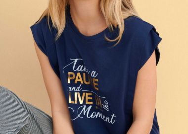 Μπλούζα με στάμπα - 5206179086219 -  - 