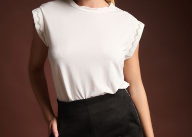 Μπλούζα Με Στρας Στα Μανίκια Kellys -  - 