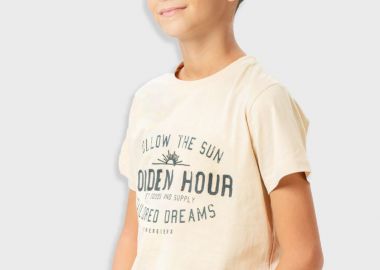 Μπλούζα με τύπωμα για αγόρι - ΒΑΝΙΛΙΑ 13-225038-5 - energiers - 