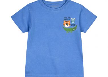 Μπλούζα με τύπωμα για αγόρι - BLUE DREAM 12-225147-5 - energiers - 