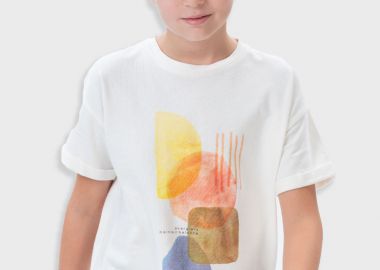 Μπλούζα με τύπωμα για αγόρι - Εκρού 13-225035-5 - energiers - 