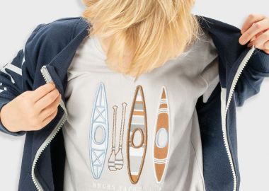 Μπλούζα με τύπωμα για αγόρι - ΓΚΡΙ 12-225122-5 - energiers - 