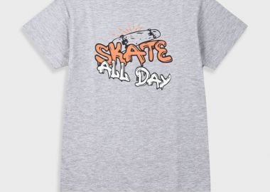 Μπλούζα με τύπωμα για αγόρι - ΜΕΛΑΝΖΕ 13-225068-5 - energiers - 