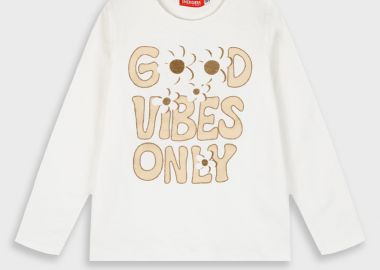 Μπλούζα με τύπωμα για κορίτσι - ΑΜΜΟΣ 16-225205-5 - energiers - 