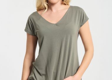 Μπλούζα Με V Λαιμόκοψη & Διακοσμητική Πλάτη Kellys -  - 