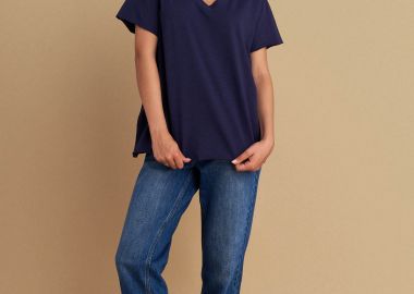 Μπλούζα μονόχρωμη basic - 5206987588837 -  - 