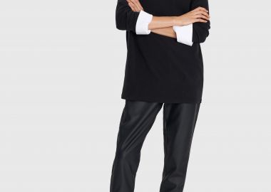 Μπλούζα μονόχρωμη μακριά - 5206634980809 -  - 