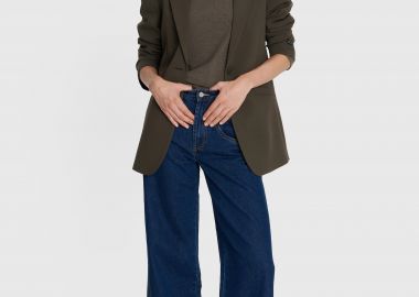 Μπλούζα μονόχρωμη μακριά - 5206634980847 -  - 