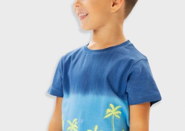 Μπλούζα ντεγκραντέ για αγόρι - ΙΝΤΙΓΚΟ 12-225139-5 - energiers - 