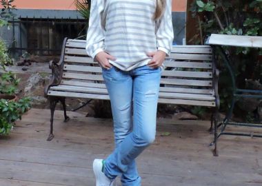 Μπλούζα Νυχτερίδα Ριγέ AGB003 -  - 