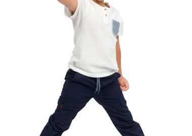 Μπλούζα πικέ - Εκρού 12-222115-5 - energiers - 