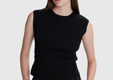 Μπλούζα πλεκτή αμάνικη - 5206634911858 -  - 