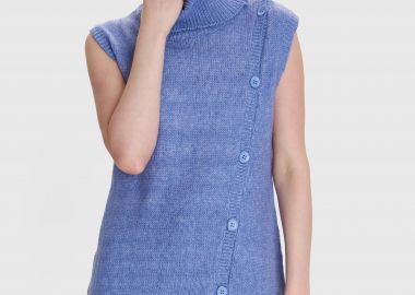 Μπλούζα πλεκτή αμάνικη - 5206634996817 -  - 