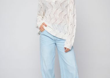 Μπλούζα πλεκτή διάτρητη - 5207251962940 -  - 