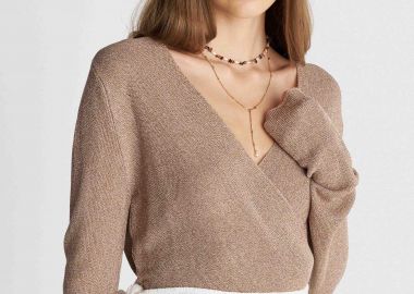 Μπλούζα πλεκτή κρουαζέ - 5206179072595 -  - 