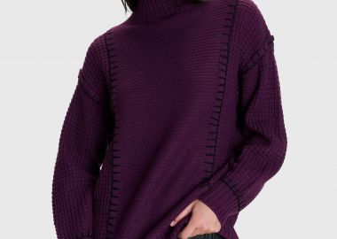 Μπλούζα πλεκτή μακριά - 5206634991553 -  - 