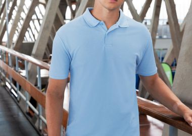 Μπλούζα Polo 0R570M0 Russell Athletic Authentic Eco Sky - Russell - 