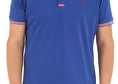 Μπλούζα Polo Beverly Hills Polo Club Πικέ Με Χρωματική Αντίθεση P42571-0273 Ανδρικό - Beverly Hills Polo Club - 