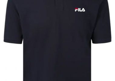 Μπλούζα Polo Fila Pique APCDMS25004-BLACKIRIS Ανδρικό - Fila - 