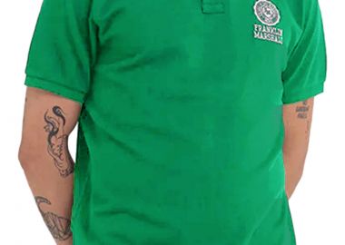 Μπλούζα Polo Franklin & Marshall Με Logo JM6005.000.3005P01-108 Ανδρικό - Franklin & Marshall - 