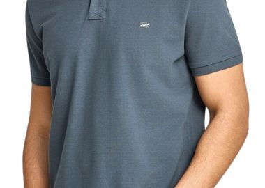 Μπλούζα Polo Funky Buddha Με Διακριτικό Λογότυπο FBM013-001-11-DK GREY Ανδρικό - Funky Buddha - 