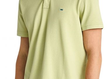 Μπλούζα Polo Funky Buddha Με Διακριτικό Λογότυπο FBM013-001-11-FOAM GREEN Ανδρικό - Funky Buddha - 