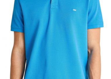 Μπλούζα Polo Funky Buddha Με Διακριτικό Λογότυπο FBM013-001-11-IBIZA BLUE Ανδρικό - Funky Buddha - 