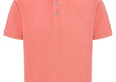 Μπλούζα Polo Funky Buddha Με Λογότυπο Στα Μανίκια FBM009-010-11-FUCHSIA PINK Ανδρικό - Funky Buddha - 