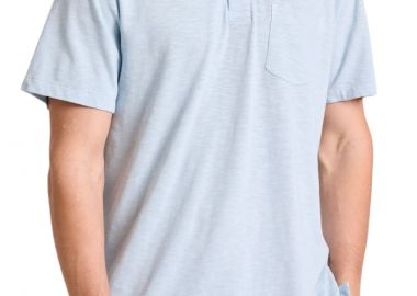 Μπλούζα Polo Funky Buddha Με Τσέπη FBM009-011-11-FOGGY BLUE Ανδρικό - Funky Buddha - 