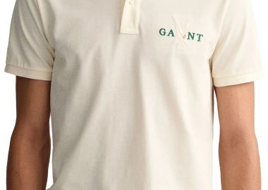 Μπλούζα Polo Gant Με Λογότυπο 2062015-130 Ανδρικό - Gant - 