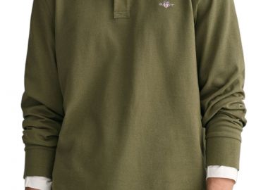 Μπλούζα Polo Gant Reg Shield Pique Rugger 2230-301 Ανδρικό - Gant - 