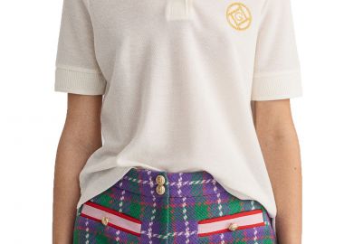 Μπλούζα Polo Gant Rope Icon Pique 4202229-113 Γυναικείο - Gant - 