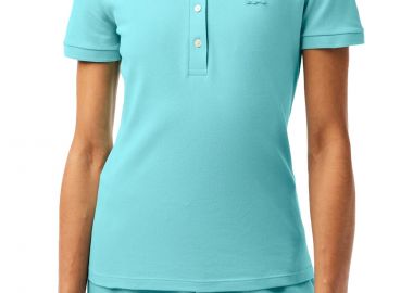 Μπλούζα Polo Lacoste Stretch Cotton Piqué Κοντομάνικη PF5462-BVG Γυναικείο - Lacoste - 