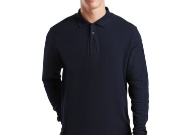 Μπλούζα Polo Μακρυμάνικη 63-310-0 Fruit of the Loom Premium Deep Navy - Fruit of the Loom - 