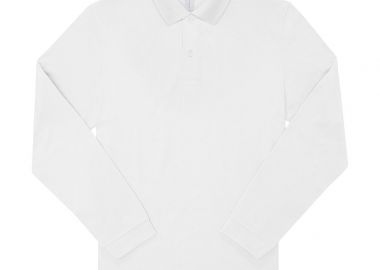 Μπλούζα Polo Μακρυμάνικη PU425 B & C My Polo 180 LSL Ανδρική White - B & C - 