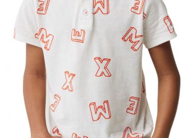 Μπλούζα Polo Mexx All Over Print TU1422033B-Off White Αγόρι - Mexx - 