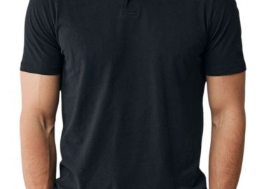 Μπλούζα Polo Mexx Linen blend polo SS MF007103941M-Black Ανδρικό - Mexx - 