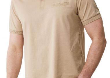 Μπλούζα Polo Mexx Mercerized polo with chest pocket MF007101641M-Sand Ανδρικό - Mexx - 