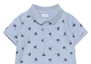 Μπλούζα Polo Name It Nmmvolo 13227485-Chambray Blue Αγόρι - Name It - 