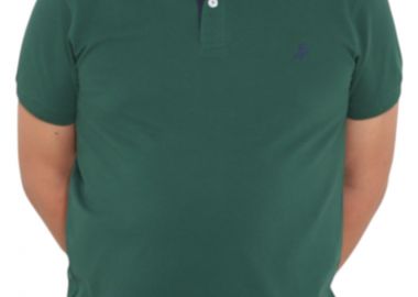 Μπλούζα Polo USA POLO CLUB Sleeve Polo-Shirt 1001-GREEN Ανδρικό - USA POLO CLUB - 