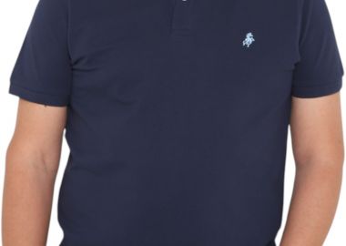 Μπλούζα Polo USA POLO CLUB Sleeve Polo-Shirt 1001-NAVY Ανδρικό - USA POLO CLUB - 