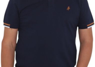 Μπλούζα Polo USA POLO CLUB Sleeve Polo-Shirt 1003-NAVY Ανδρικό - USA POLO CLUB - 