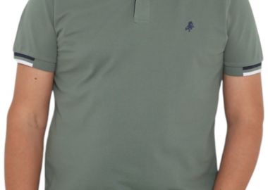 Μπλούζα Polo USA POLO CLUB Sleeve Polo-Shirt 1003-SAGE Ανδρικό - USA POLO CLUB - 